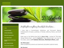 Tablet Screenshot of dfabiola.com